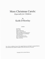 More Christmas Carols: Especially for Children